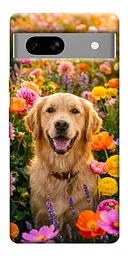 TPU чохол Demsky Flowery labrador для Google Pixel 7a