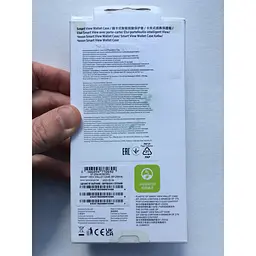 Оригінальний чохол-книжка Samsung Galaxy S23 Plus S916 S-View Smart Wallet Case Чорний (EF-ZS916CBEGRU) - мініатюра 3
