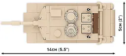 Конструктор COBI танк ЗСУ Abrams 3106 - мініатюра 3
