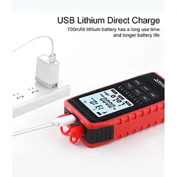 Кабельний тестер Noyafa NF-908S для RJ45 багатофункціональний FC ST SC (18888) - мініатюра 9