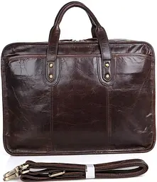 Чоловіча шкіряна сумка Vintage 38х26,5х15 см 000154327 - мініатюра 2