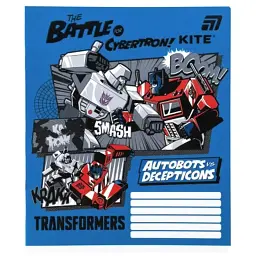Зошит Kite Transformers, 12 аркушів, клітинка (TF26-232), в асортименті - мініатюра 11