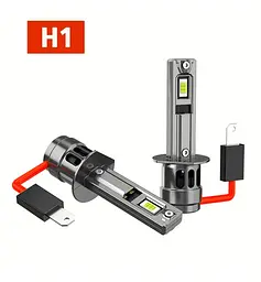 LED лампи для авто H1 40W 4500lm 3570 Chip 6000K IP68 9-30v A10 2 шт