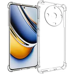 Панель BeCover Anti-Shock для Realme 11 Pro/11 Pro Plus/Narzo 60 Pro Clear (709847) - мініатюра 2