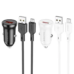 АЗП Borofone Micro USB 5V/3A/18W QC3.0 BZ18 - мініатюра 7