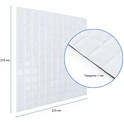 Самоклеюча поліуретанова плитка Wall Sticker 235х235х1мм (D) SW-00001940 - мініатюра 6