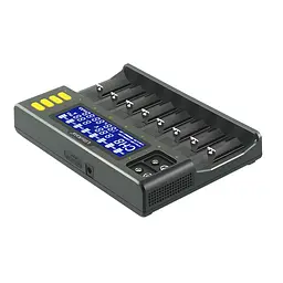 Універсальний зарядний пристрій LiitoKala Lii-S8 EU на 8 каналів - мініатюра 3