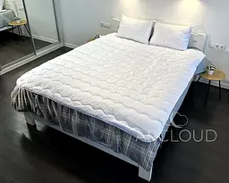 Ковдра зимова ArCloud Classic 200х220 у сумці+ 2 подушки ArCloud Classic з кантом 50х70 у сумці + постільна білизна LARA бязь євро модель на вибір - мініатюра 4