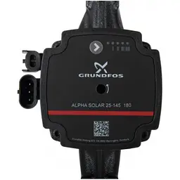 Циркуляційний насос Grundfos Alpha Solar 25-145 180 (98989297) - мініатюра 3