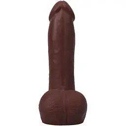 Фалоімітатор Doc Johnson The Realistic Cock ULTRASKYN 7 Inch with Balls - мініатюра 4