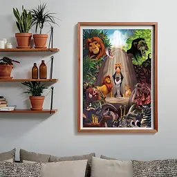 Пазл Король Лев - Disney The Lion King - 1000 шт Clementoni 39902 - мініатюра 3
