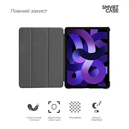 Чохол-книжка на планшет Apple iPad Air 11 (2024)/Air 11 (2025)/Air 11 (2026), Smart Case, blue, підставка для планшета 11 , шкіряний, мікрофібра, на магніті, ArmorStandart (ARM89214) - мініатюра 3