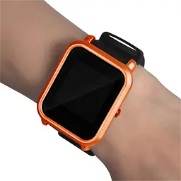 Захисний бампер Tamister для смартгодинника Amazfit Bip / Bip Lite помаранчевий - мініатюра 4