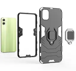 Чохол бампер Primolux Ring Armor для телефона Samsung Galaxy A05 (SMA055) Black - мініатюра 5