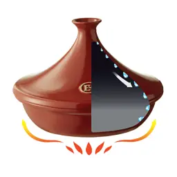 Таджин Emile Henry Flame 27 см Belle-Ile темно-синій (735626) - мініатюра 4
