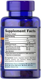 Омега-3 риб'ячий жир Puritan's Pride Omega-3 Fish Oil1400 мг 60 гел капс - мініатюра 2