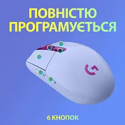 Миша Logitech G305 Lightspeed Wireless Lilac (910-006022) - мініатюра 6
