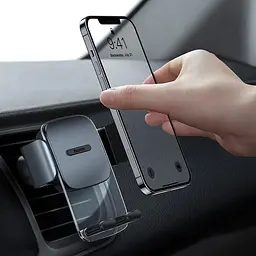 Тримач BASEUS Easy Control Clamp Car Mount Holder SUYK000101 Air Outlet Version - мініатюра 5