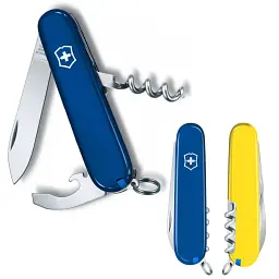 Ніж Victorinox Waiter Ukraine 84 мм Синьо-жовтий (0.3303.2.8) - мініатюра 5
