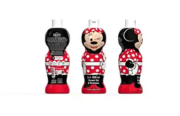 Шампунь-гель 2 в 1 Air-Val Minnie Mouse 1D 400 мл (8411114092690) - мініатюра 2