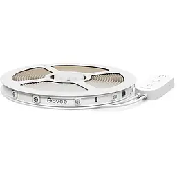 Світлодіодна стрічка Govee RGBIC Basic Wi-Fi + Bluetooth LED Strip Light With Protective Coating 10м Білий (H619C3D1)