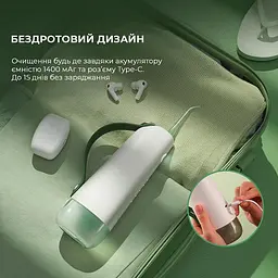 Іригатор Oclean W10 Green NEW-2 NOZZLES - мініатюра 10