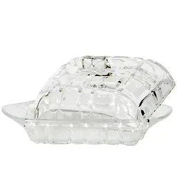 Маслянка скляна Crystal Miranda 17х10.5 см в упаковці TB019D (83000019_TB019D) - мініатюра 2