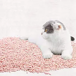 Наповнювач для котячого туалету Top Cat Tofu Strawberry соєвий тофу з ароматом полуниці 5.7 л 0248 - мініатюра 3