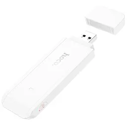 Портативний модем WiFi роутер Hoco HI40 150Mbps (Micro SIM) White - мініатюра 4