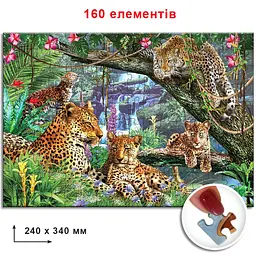 Пазли Леопарди 82944 ЕГ-03 160 елементів - мініатюра 2