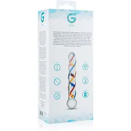 Скляний дилдо Gildo Glass Dildo No. 10 - мініатюра 4