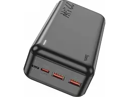 Зовнішній акумулятор (Power Bank) Hoco J101B Astute 30000mAh 22.5W Black - мініатюра 2