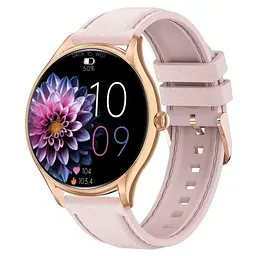 Жіночий розумний наручний годинник Smart Milano Gold Rubber 2 ремінці - мініатюра 8