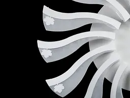 Люстра стельова LED Splendid Ray LK39264/16 SMALL, 96W, білий, 16 ламп, 55 см, сучасний стиль - мініатюра 6