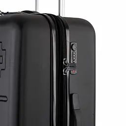 Валіза середня Swissbrand Berlin (M) полікарбонат Black (SWB_LHBER001M) - мініатюра 4