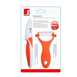 Набір ножів Bergner Cera-bio 2 шт (BG-39510-AA) - мініатюра 2