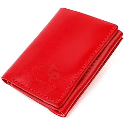 Жіночий шкіряний гаманець GRANDE PELLE 8х10х1,5 см acs0025868