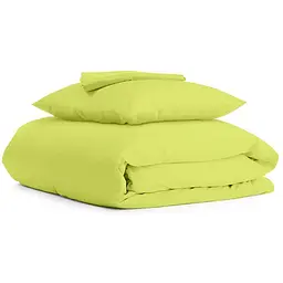 Комплект постільної білизни Cosas Lime Підлітковий лайм (Ranfors70_Lime_El90-Lime_155)