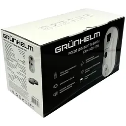 Робот для миття вiкон Grunhelm GRH-RD1-11W круглий 3 режими 30 мл білий (147806) - мініатюра 7