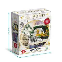 Пазл класичний "Harry Potter. Міністерство магії та Алея Ноктерн" 200504, 450 елементів - мініатюра 3