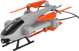 Іграшковий Квадрокоптер на радіокеруванні ТМ SYMA Z5 Різнокольоровий shop (6946702905448) - мініатюра 3