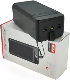 Універсальна мобільна батарея XO PR159 60000mAh PD20W+QC22.5W (Чорний) - мініатюра 10