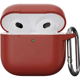 Чохол Silicone Case для Apple AirPods 4 Marsala [122757]