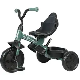 Велосипед триколісний дитячий Qplay Elite Platinum Green (T10-ZElitePlatinumGreen) - мініатюра 3