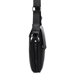 Чоловіча шкіряна сумка через плече Keizer K13508-black - мініатюра 4
