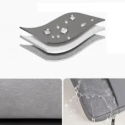 Сумка для ноутбука Wiwu Minimalist Laptop Sleeve 14'' Grey - мініатюра 6