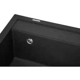 Мийка кухонна GRANADO LERIDA black shine (gr0401) - мініатюра 4