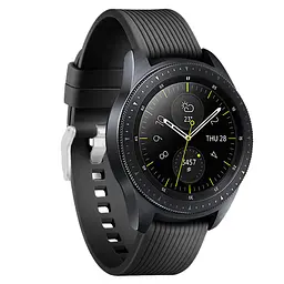 Ремінець BeWatch шириною 20 мм для Samsung Galaxy Watch 42 mm \ Galaxy Active Чорний (1012101) - мініатюра 2