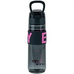 Пляшечка для води Kite Enjoy 680 мл чорно-рожева (K25-1233-3) - мініатюра 2