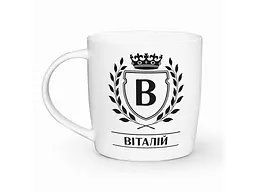 Чашка KVARTA Бочка 360мл Віталій 2504